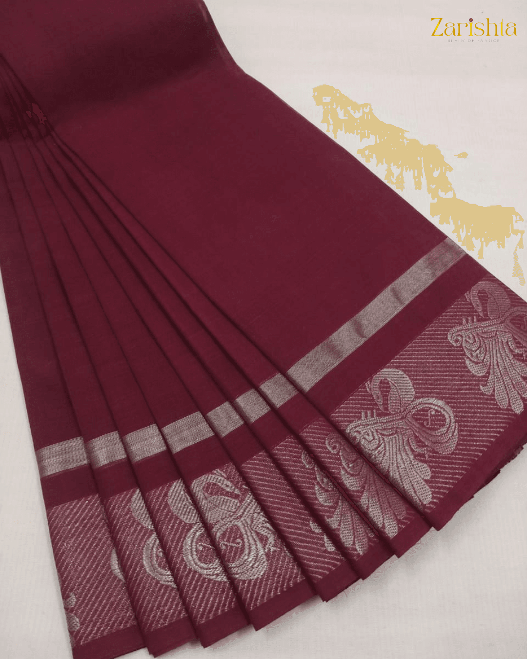 141.png Chettinad Cotton Saree - Image 1