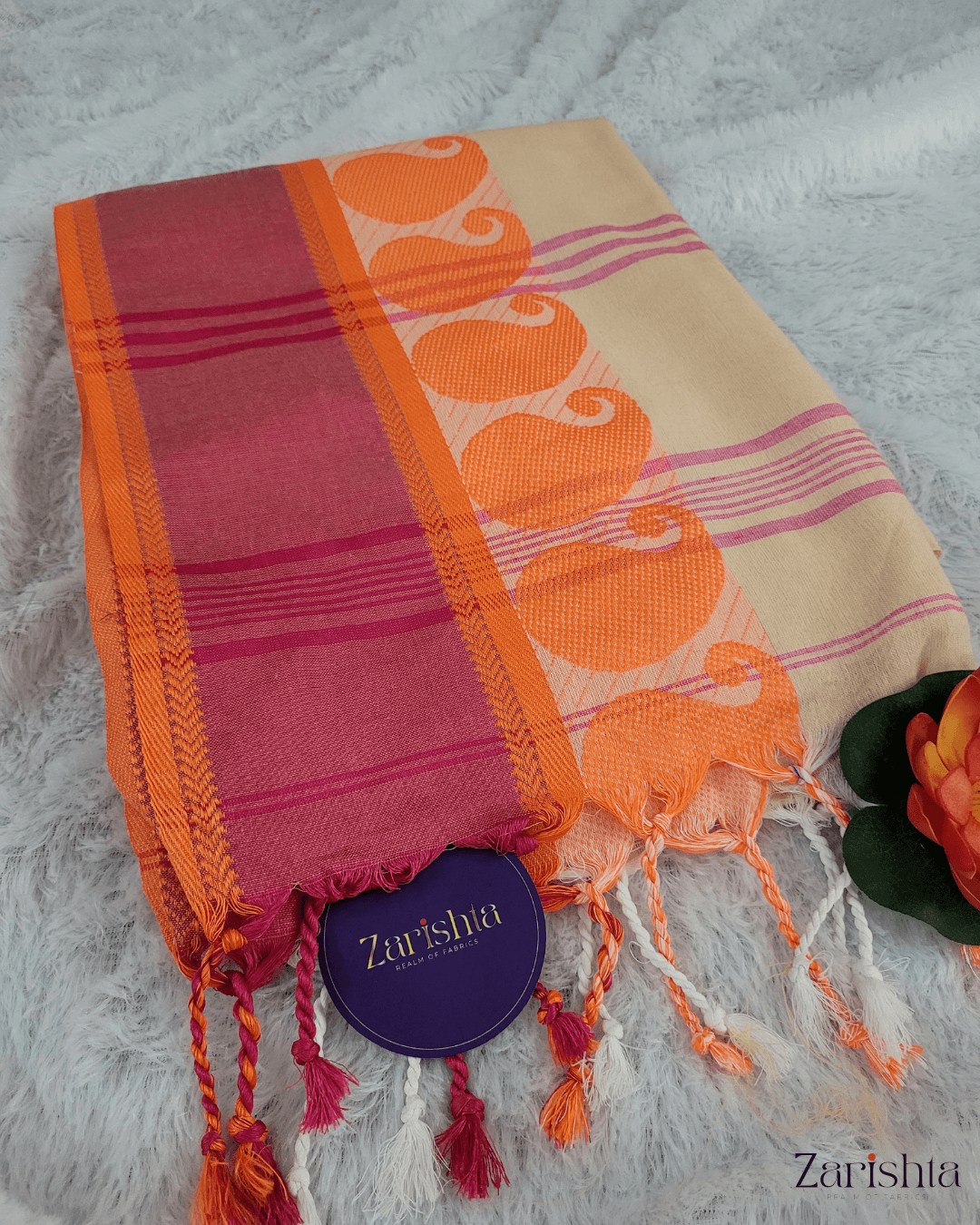 2-17.png Cotton Saree - Image 1