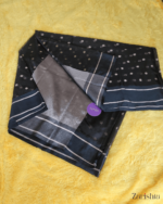 Simple Semi Organza Saree - Image 2