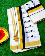 Kerala Traditional Set Mundu - Image 3