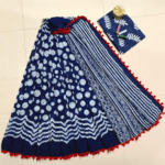 Hand Block Print Mul- Mul Cotton Saree