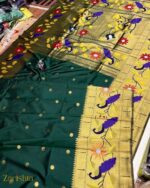 Radhaa Rani Brocade Paithani - Image 6