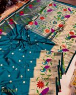 Radhaa Rani Brocade Paithani - Image 8