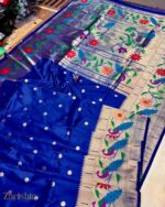 Radhaa Rani Brocade Paithani - Image 7