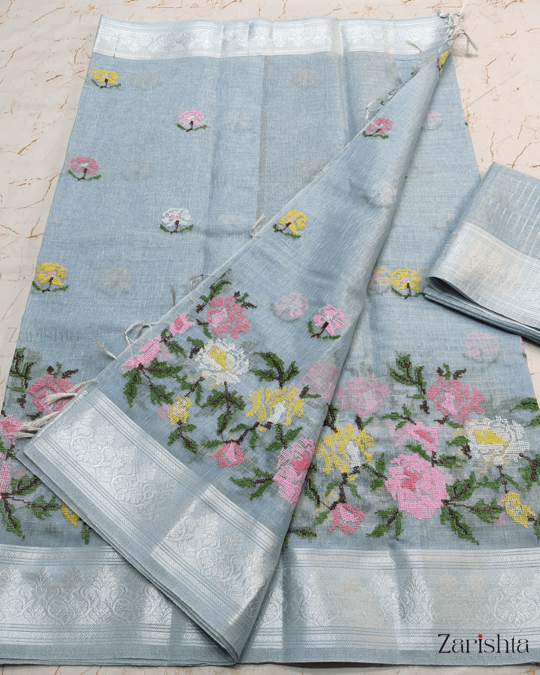 6-9.png Kota Linen Saree - Image 1