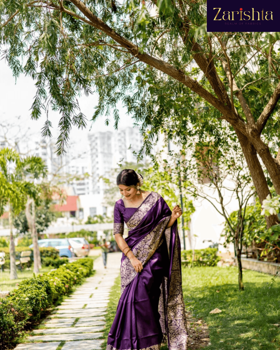 6.png Semi-Raw Silk Saree - Image 1