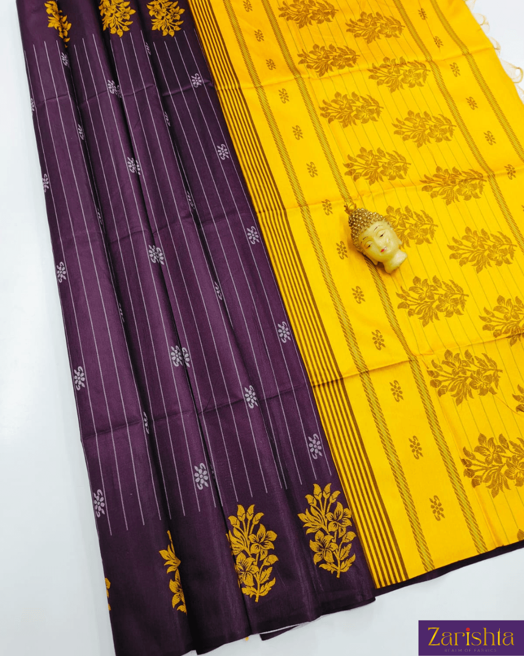 8-9.png Cotton Soft Silk Saree - Image 1