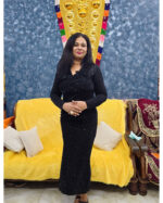 Gold Shimmer Gown - Image 2