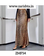 Luxe Leopard Satin Skirt